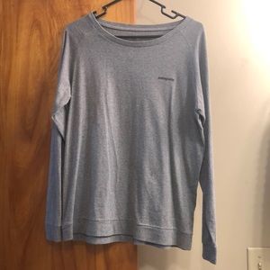 Long sleeve Patagonia T-shirt. Grey. Size M.